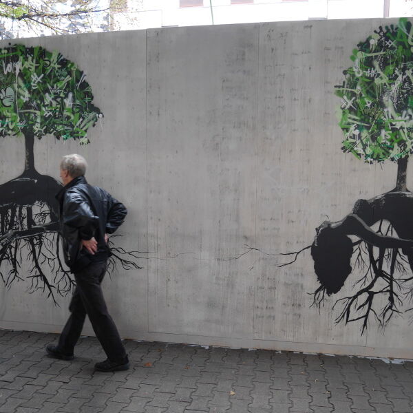 Collaboration von Nafir und Martin Whatson - Berlin Schöneberg © Urban Nation Museum