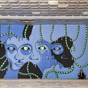 Blue Yellow Eyes - Oto Mikadze