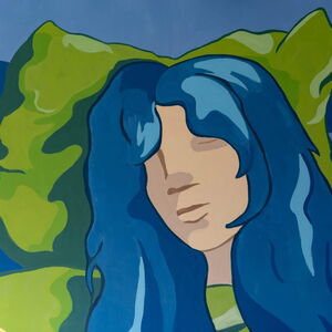 Green and Blue - Mariam Eradze