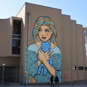 Girl with a Bunny - El Bocho