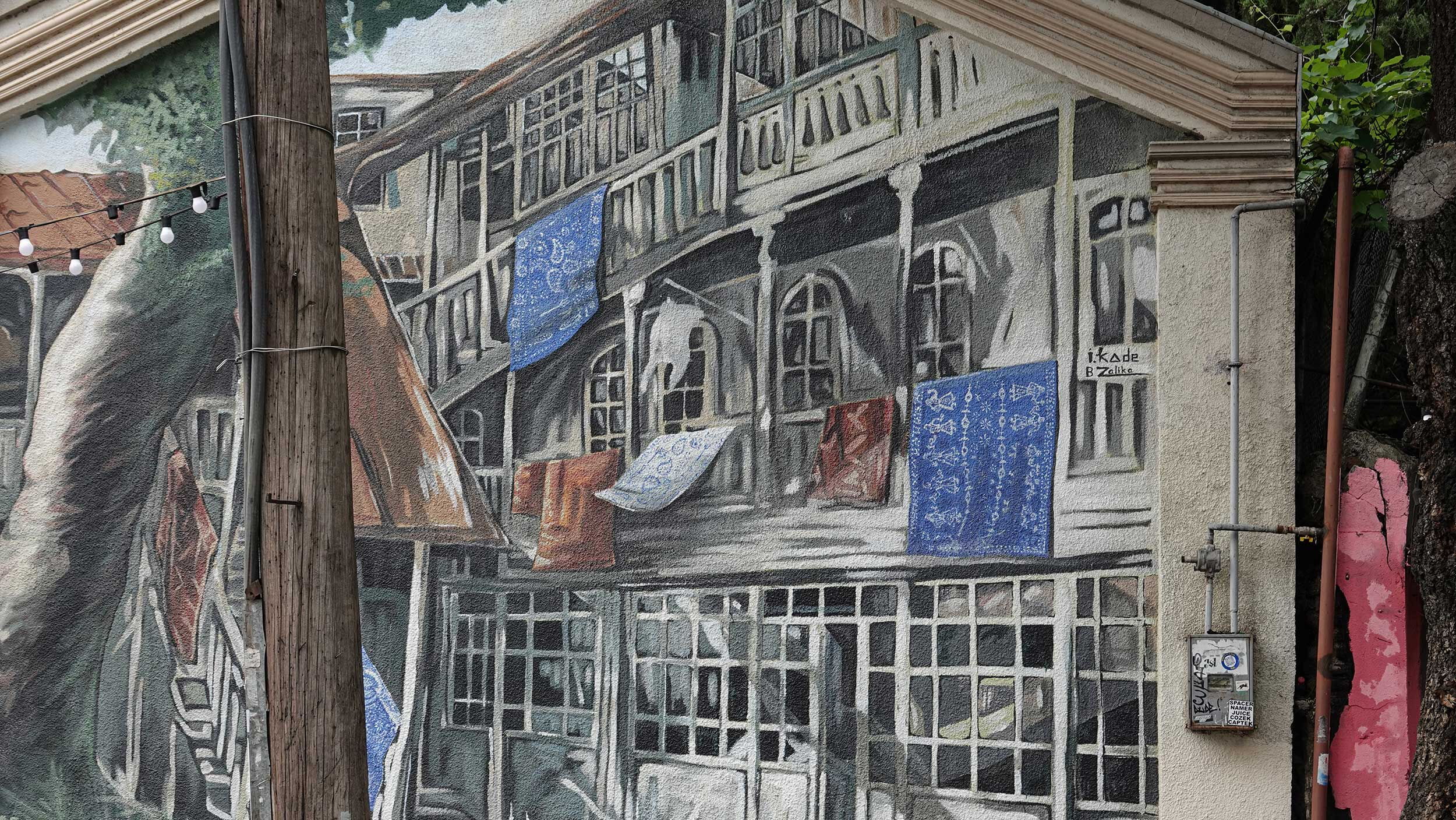 Blue Tablecloths - Kade (Irakli Kadeishvili) & B. Zalike