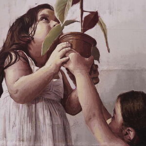 Girls Planting - Edoardo Ettorre