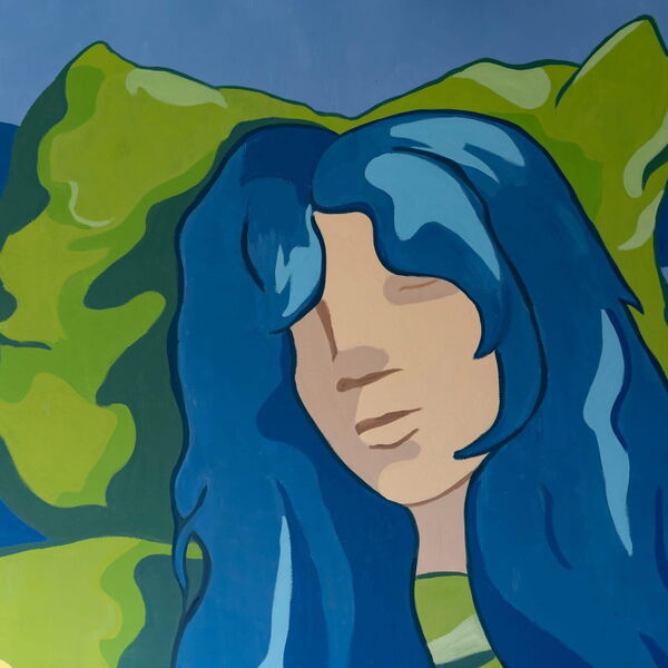 Green and Blue - Mariam Eradze