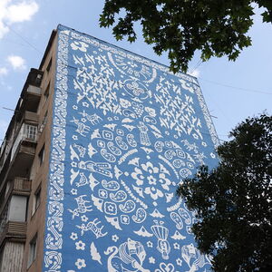 Blue Tablecloth - Tina Chertova